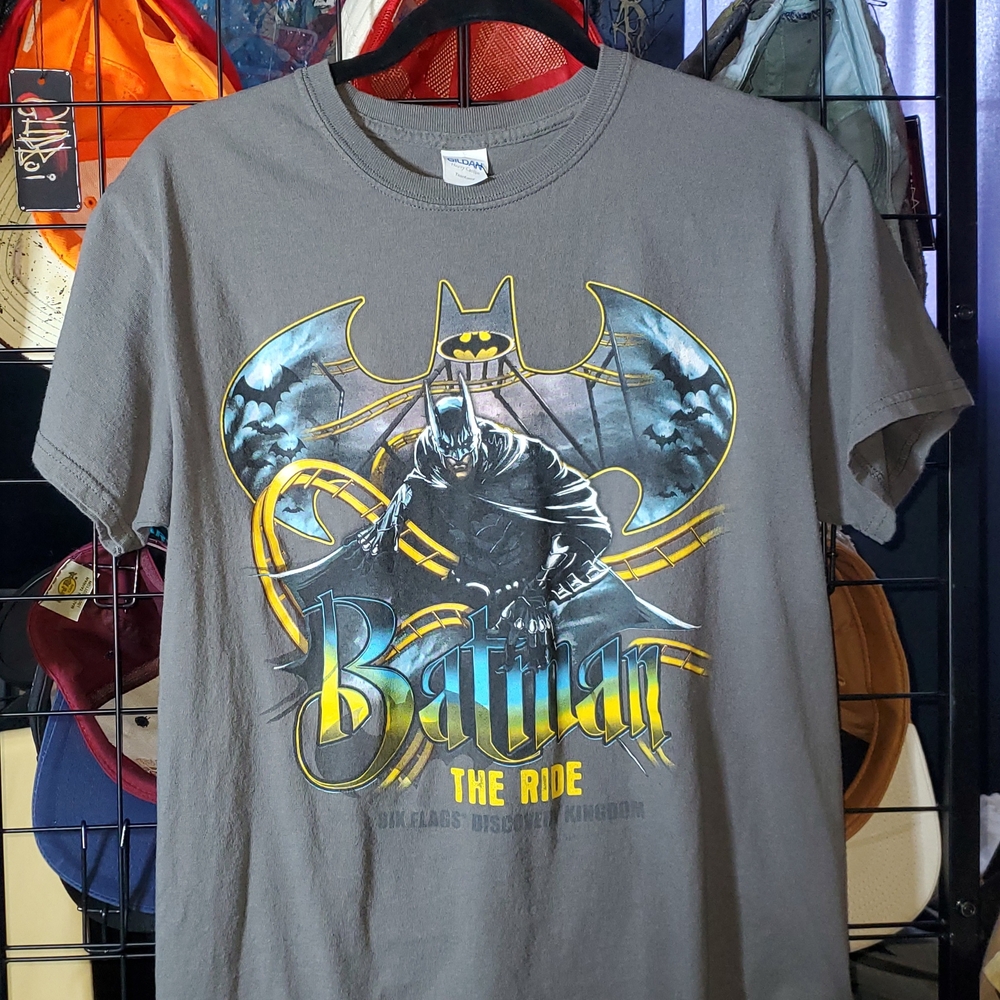 Gray Batman Graphic T-Shirt